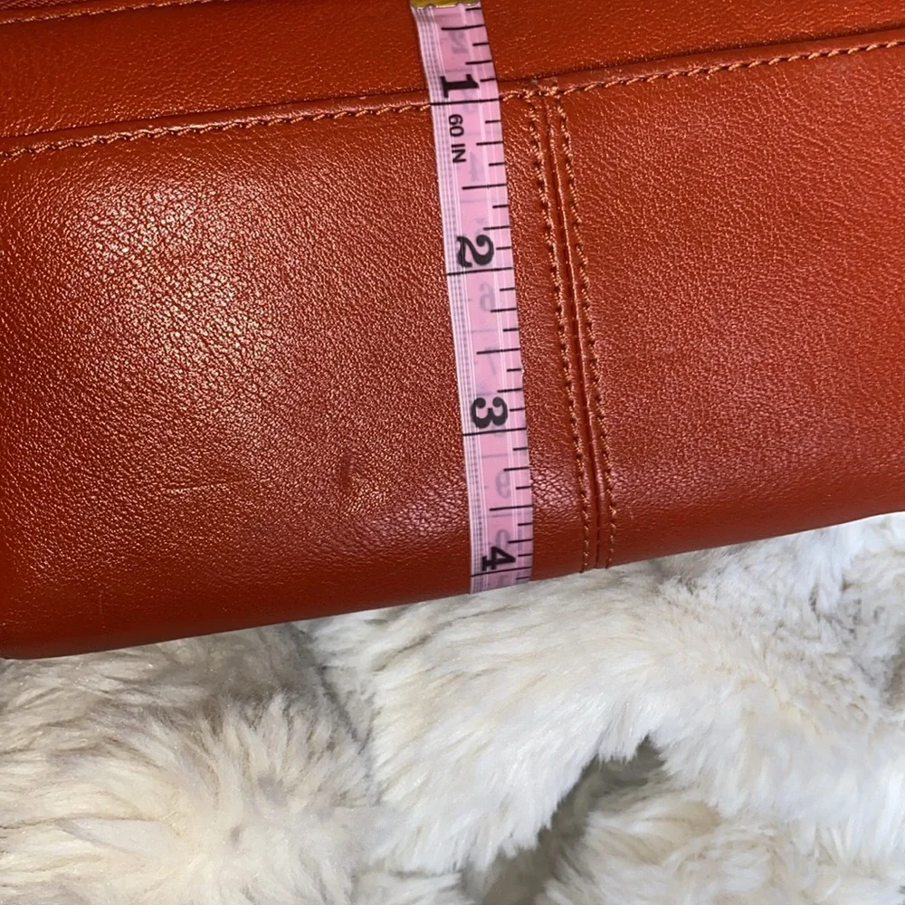 COACH ASHLEY LEATHER ZIP AROUND WALLET - Picture 12 of 12